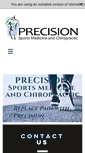 Mobile Screenshot of precisionsportsmedicine.com